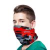 6Pcs Summer Neck Gaiter UV Sunscreen Protection Face Mask Scarf Breathable Cooling Shield Coverings For Cycling Hiking Fishing Running Motorcycle