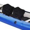 Inflatable Kayak Set with Paddle &amp; Air Pump; Portable Recreational Touring Kayak Foldable Fishing Touring Kayaks; Tandem 2 Person Kayak