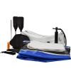 Inflatable Kayak Set with Paddle &amp; Air Pump; Portable Recreational Touring Kayak Foldable Fishing Touring Kayaks; Tandem 2 Person Kayak