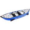 Inflatable Kayak Set with Paddle &amp; Air Pump; Portable Recreational Touring Kayak Foldable Fishing Touring Kayaks; Tandem 2 Person Kayak