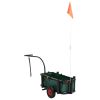 Fishing Trolley with Bag Black Steel