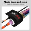 High elastic road sub rod protection routine sub bundle rod with Velcro strap rod with fishing rod strap road sub accessories