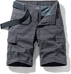 Men's Casual Sports Shorts Quick Dry Fashion Fit Twill Cargo Shorts Shorts with Pockets (Color: PA13-XL)