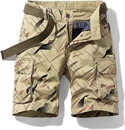 Men's Casual Sports Shorts Quick Dry Fashion Fit Twill Cargo Shorts Shorts with Pockets (Color: PA4-L)