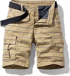 Men's Casual Sports Shorts Quick Dry Fashion Fit Twill Cargo Shorts Shorts with Pockets (Color: PA12-XL)