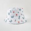 New sunshade hat men and women small mushroom butterfly leisure outdoor sunshade sun hat fisherman hat