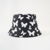 New sunshade hat men and women small mushroom butterfly leisure outdoor sunshade sun hat fisherman hat