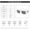 Fashion Small Frame Square Sunglasses Men Women Leopard Retro Sun Glasses Anti-UV Travel Fishing Hiking Eyewear For Female